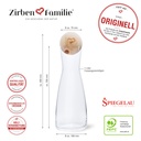 Zirbenkugel Wasserkaraffe Herz Edition Zirbenfamilie