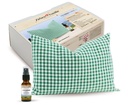 Kissenschlacht Deluxe, Karo Kissen mit 20ml Zirbenspray (je 5 Stk.)(solange Vorrat reicht)
