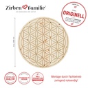 Wandbild ZirbenBlume des Lebens 300 cm