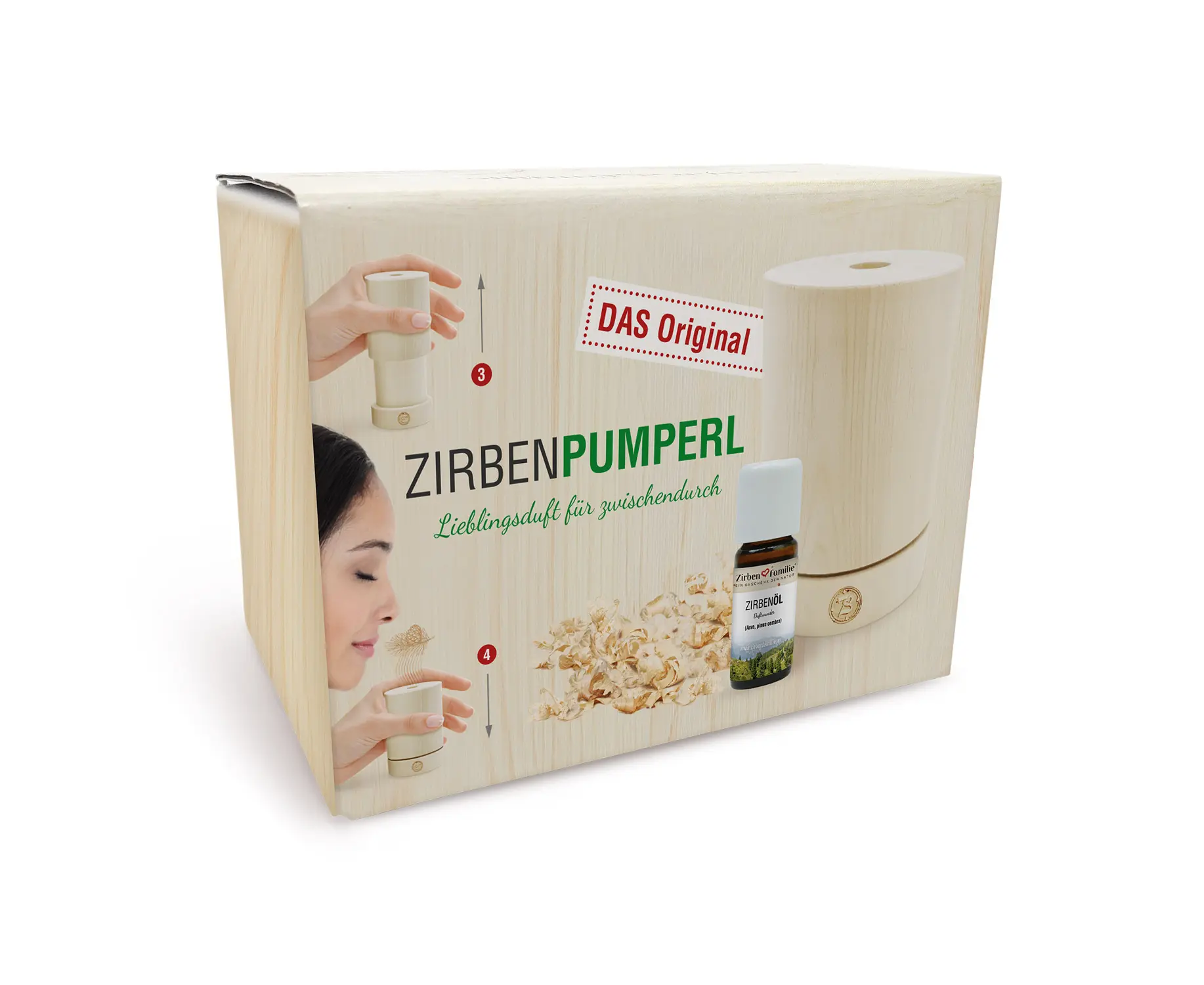 Original ZirbenPumperl Zirbenfamilie