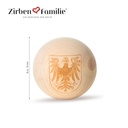 Zirbenkugel einzeln Tirol-Edition Adler Zirbenfamilie