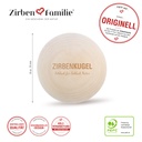 Zirbenkugel einzeln "Schluck für Schluck Natur" Zirbenfamilie