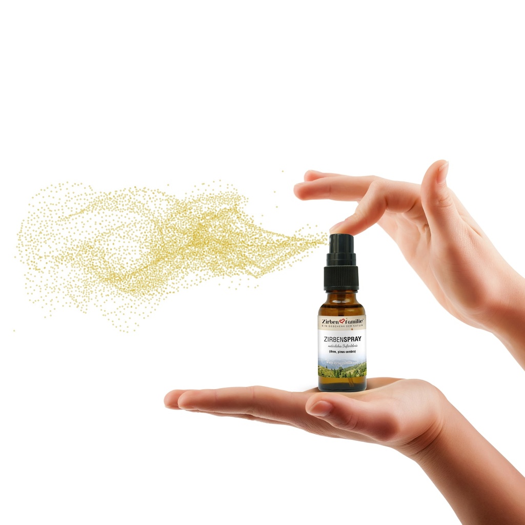 Zirbenspray 20ml Zirbenfamilie