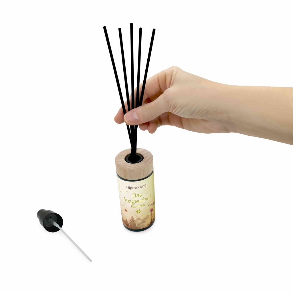 Raumduft Diffuserl 100 ml „Das Ausgleicherl“ AlpenXund