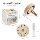 ZirbenScheiberl Autoduftstecker Zirbenfamilie 
