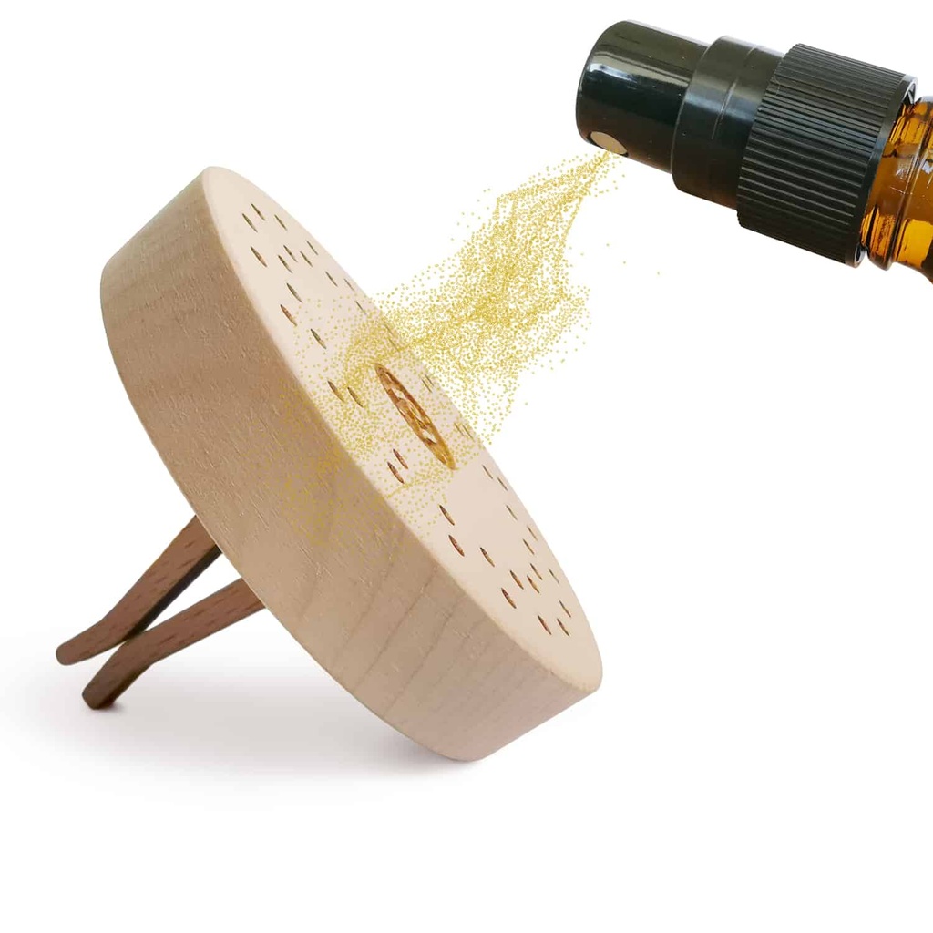 ZirbenScheiberl Autoduftstecker Zirbenfamilie 