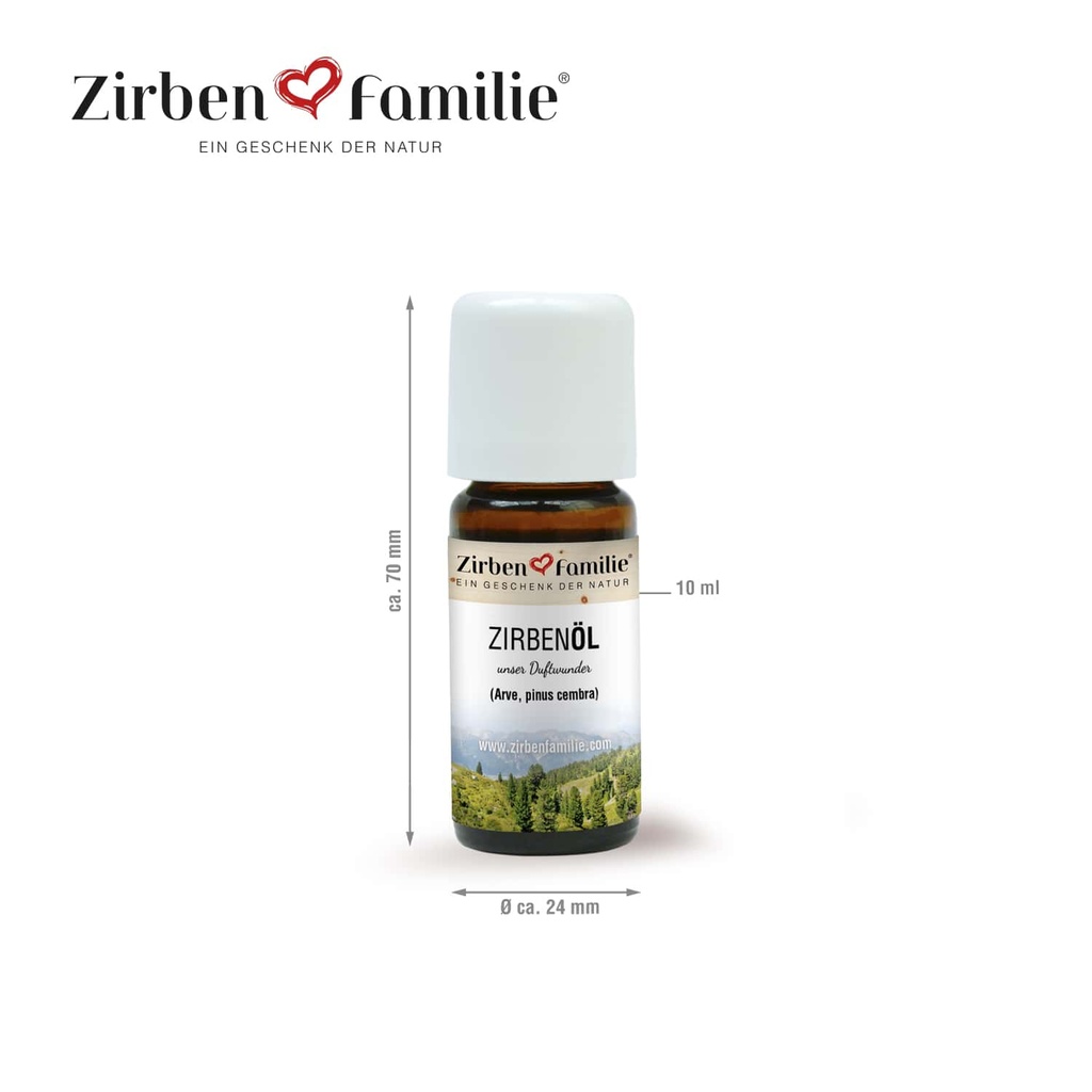 Zirbenöl 10ml Zirbenfamilie