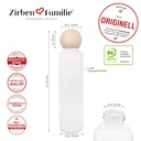 ZirbenManschgerl Trinkflasche 1 Liter Zirbenfamilie