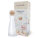 Zirbenkugel Wasserkaraffe "Schluck für Schluck Natur" Spiegelau Set Zirbenfamilie