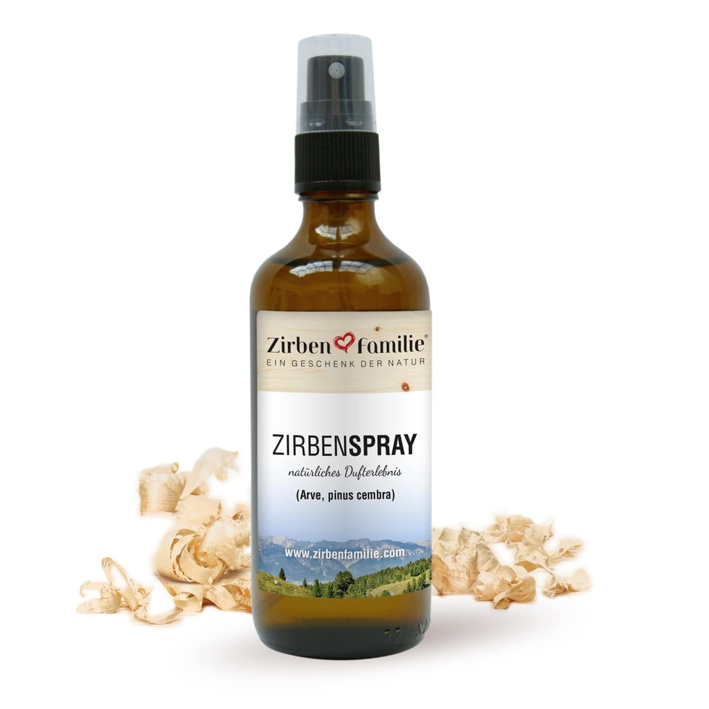 [6005] Zirbenspray 100ml Zirbenfamilie