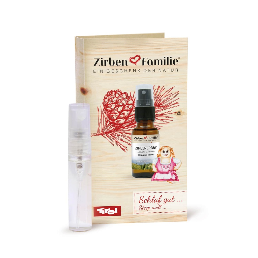 [6006] Zirbenspray 5ml Zirbenfamilie