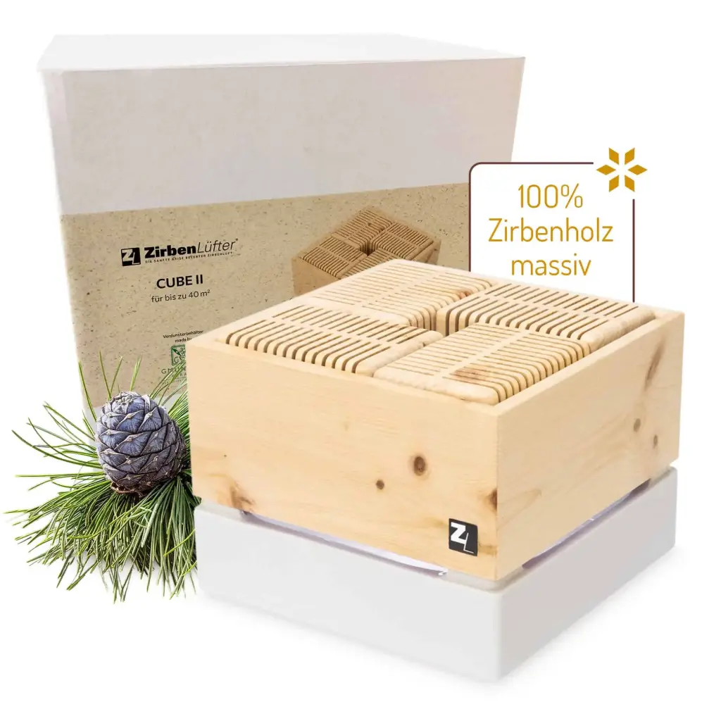 [1077]  ZirbenLüfter® CUBE II für 40 m² 