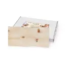 ZirbenFamilie ZirbenJausnBrettl mit Waldkante 